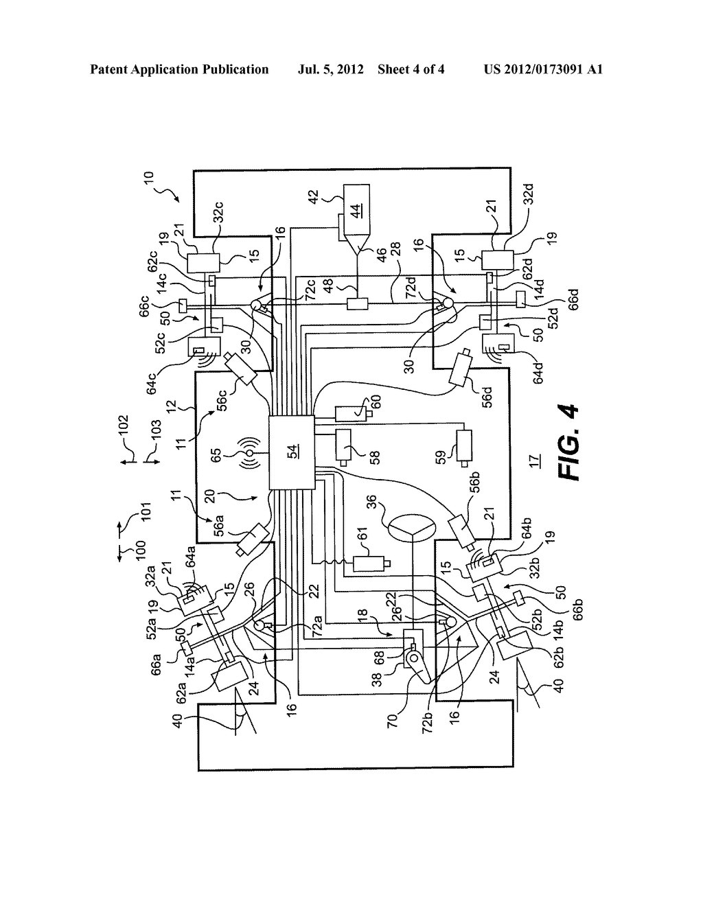 MONITORING SYSTEM FOR A MOBILE MACHINE - diagram, schematic, and image 05