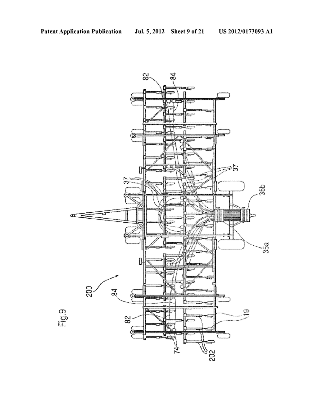 Method And Apparatus For Signaling To An Operator Of A Farm Implement That     the Farm Implement Is Traversing A Seeded Area - diagram, schematic, and image 10