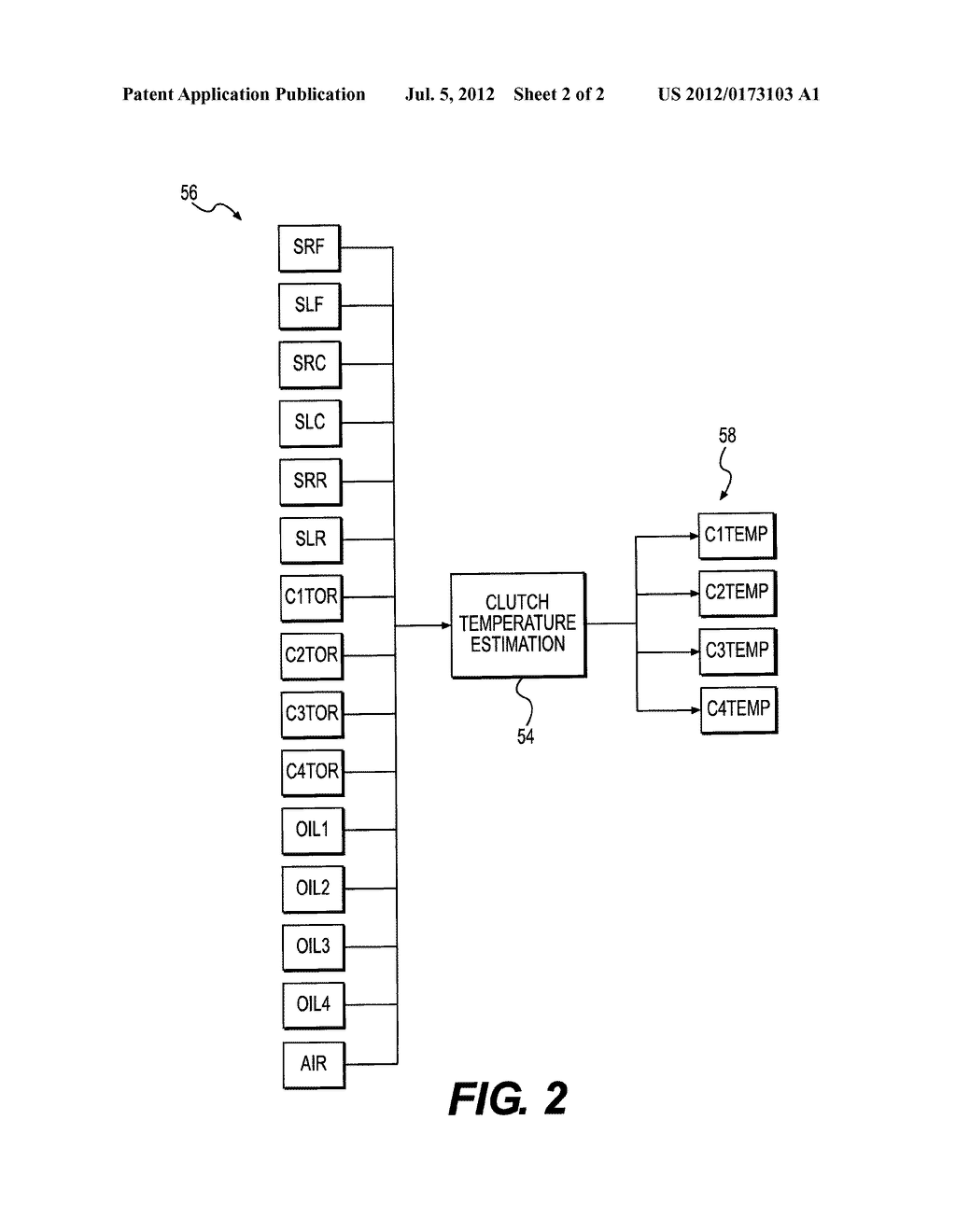 CLUTCH TEMPERATURE ESTIMATION FOR A MOBILE MACHINE - diagram, schematic, and image 03