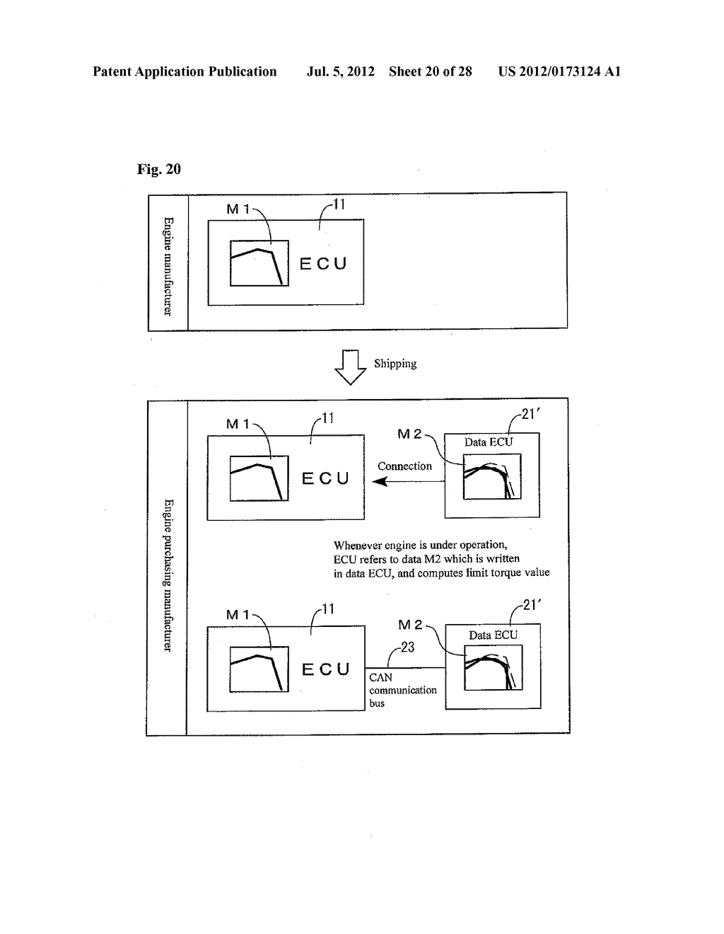 ENGINE CONTROL APPARATUS - diagram, schematic, and image 21