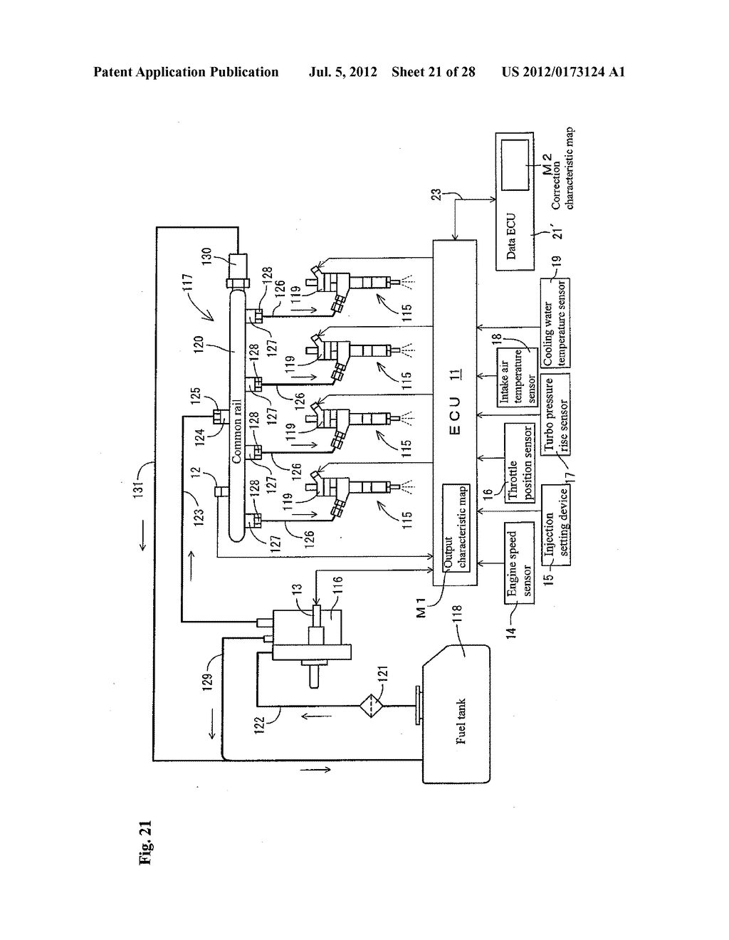 ENGINE CONTROL APPARATUS - diagram, schematic, and image 22