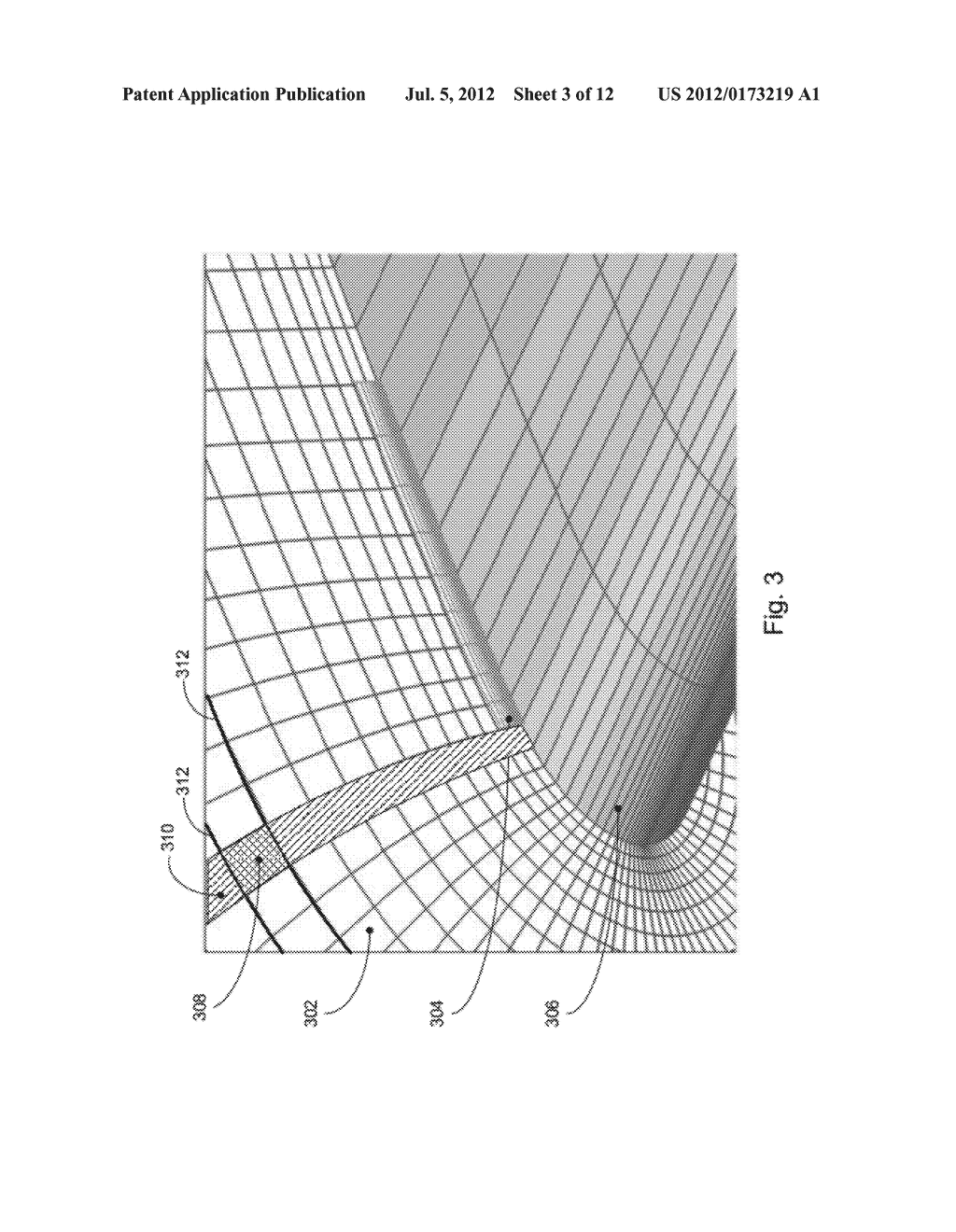 GENERATING INVISCID AND VISCOUS FLUID-FLOW SIMULATIONS OVER AN AIRCRAFT     SURFACE USING A FLUID-FLOW MESH - diagram, schematic, and image 04