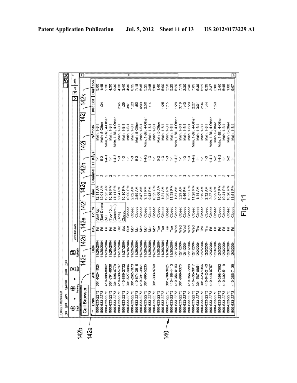 SYSTEMS AND METHODS FOR PRESENTING END TO END CALLS AND ASSOCIATED     INFORMATION - diagram, schematic, and image 12