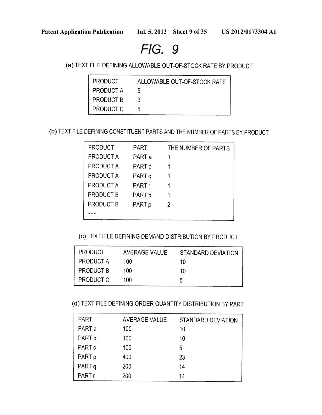 COMPONENT ORDER QUANTITY DETERMINATION DEVICE AND COMPONENT ORDER QUANTITY     DETERMINATION PROGRAM - diagram, schematic, and image 10