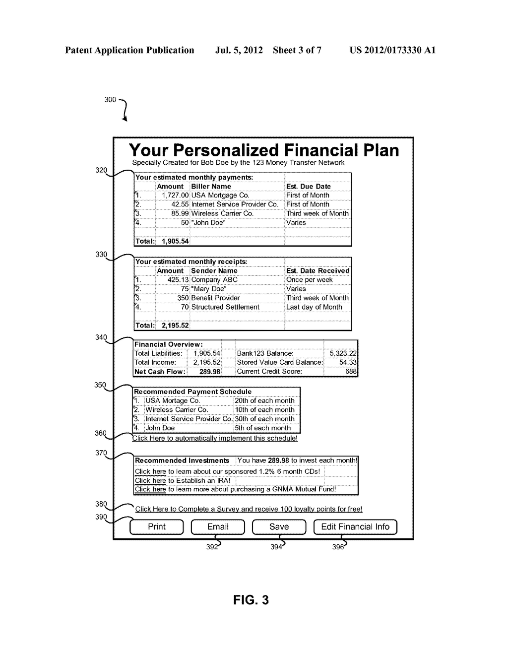 Personalized Financial Planning Based on Transactional History - diagram, schematic, and image 04