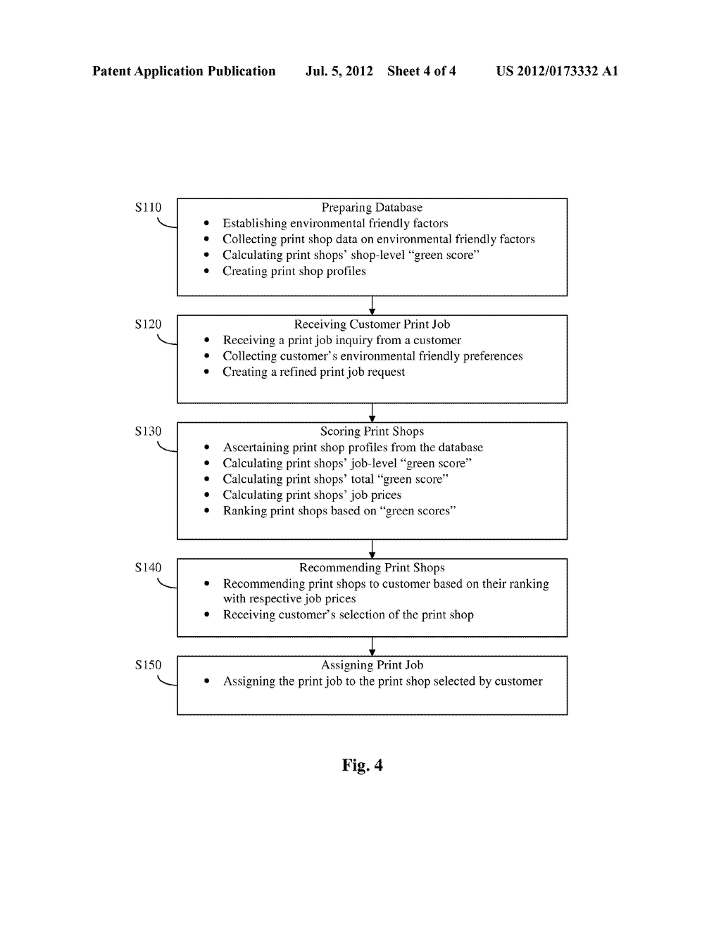 METHOD AND SYSTEM FOR PROMOTING AND MARKETING MORE ENVIRONMENTAL FRIENDLY     PRINTING - diagram, schematic, and image 05