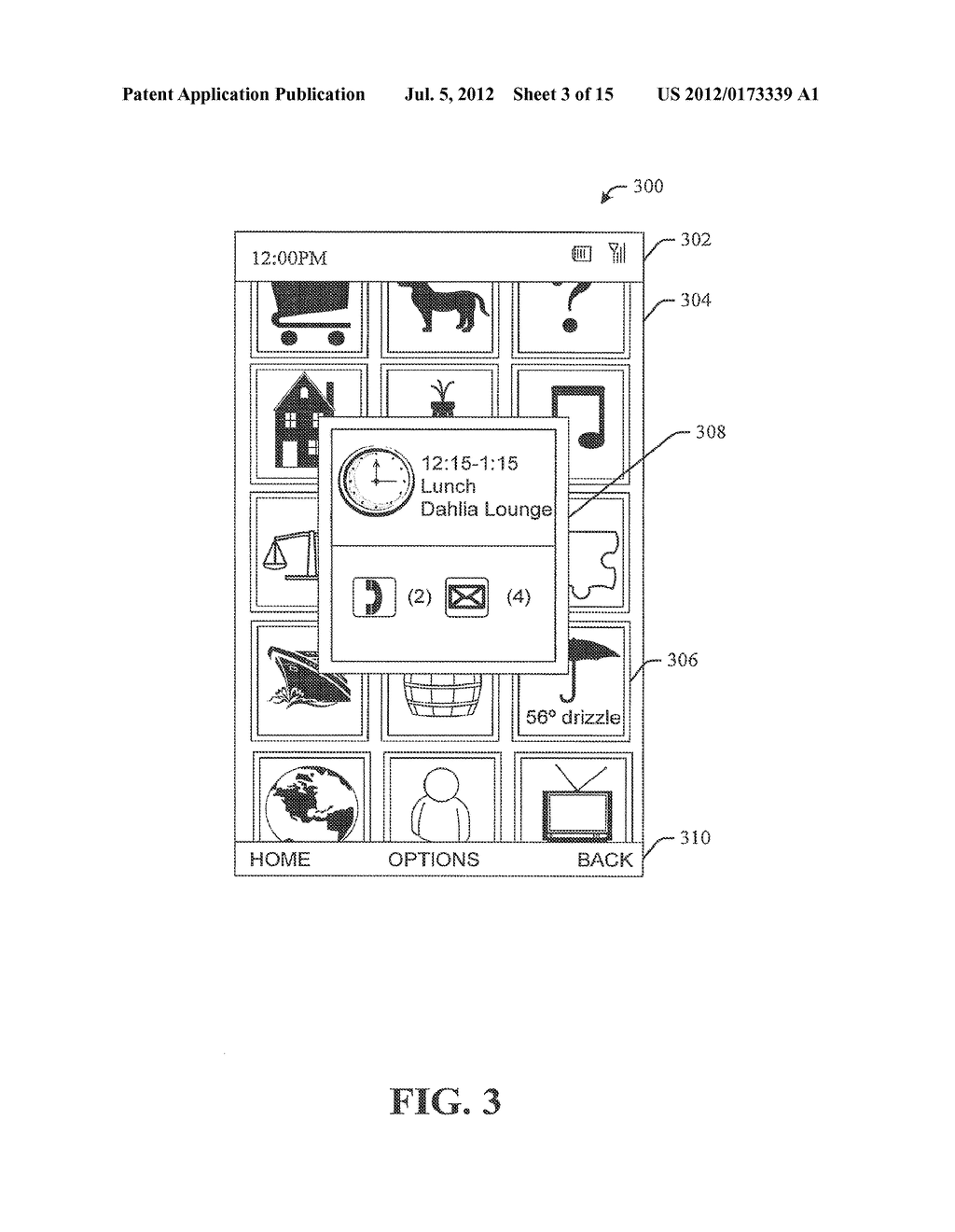 Tile Space User Interface For Mobile Devices - diagram, schematic, and image 04