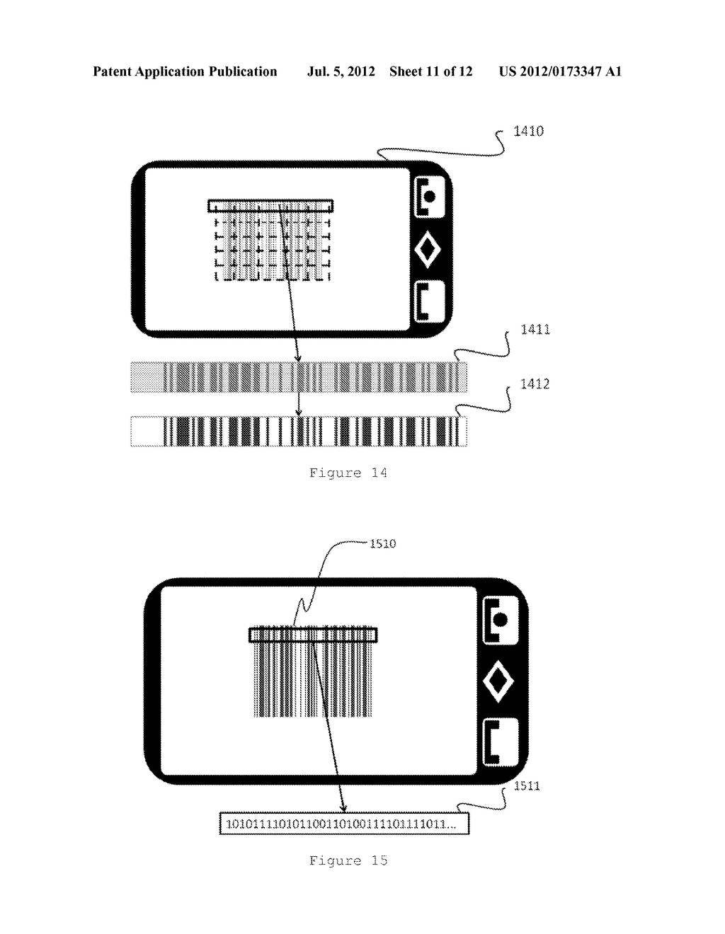 Automatic System and Method for Tracking and Decoding Barcode by Means of     Portable Devices having Digital Cameras - diagram, schematic, and image 12