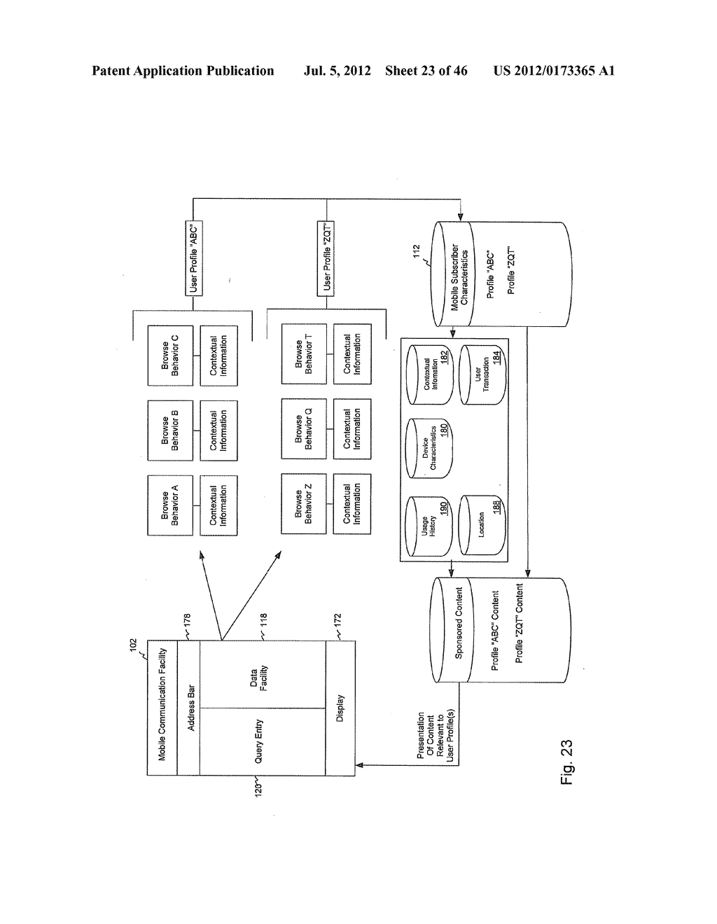 SYSTEM FOR RETRIEVING MOBILE COMMUNICATION FACILITY USER DATA FROM A     PLURALITY OF PROVIDERS - diagram, schematic, and image 25