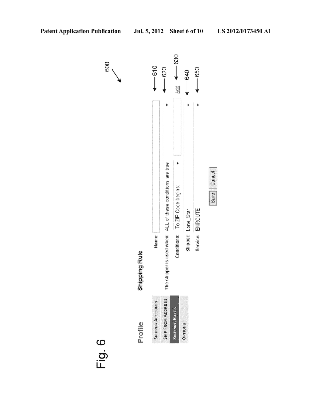 PACKAGE SHIPPING SYSTEM AND METHOD, INCLUDING USAGE OF HISTORICAL ANALYTIC     DATA - diagram, schematic, and image 07