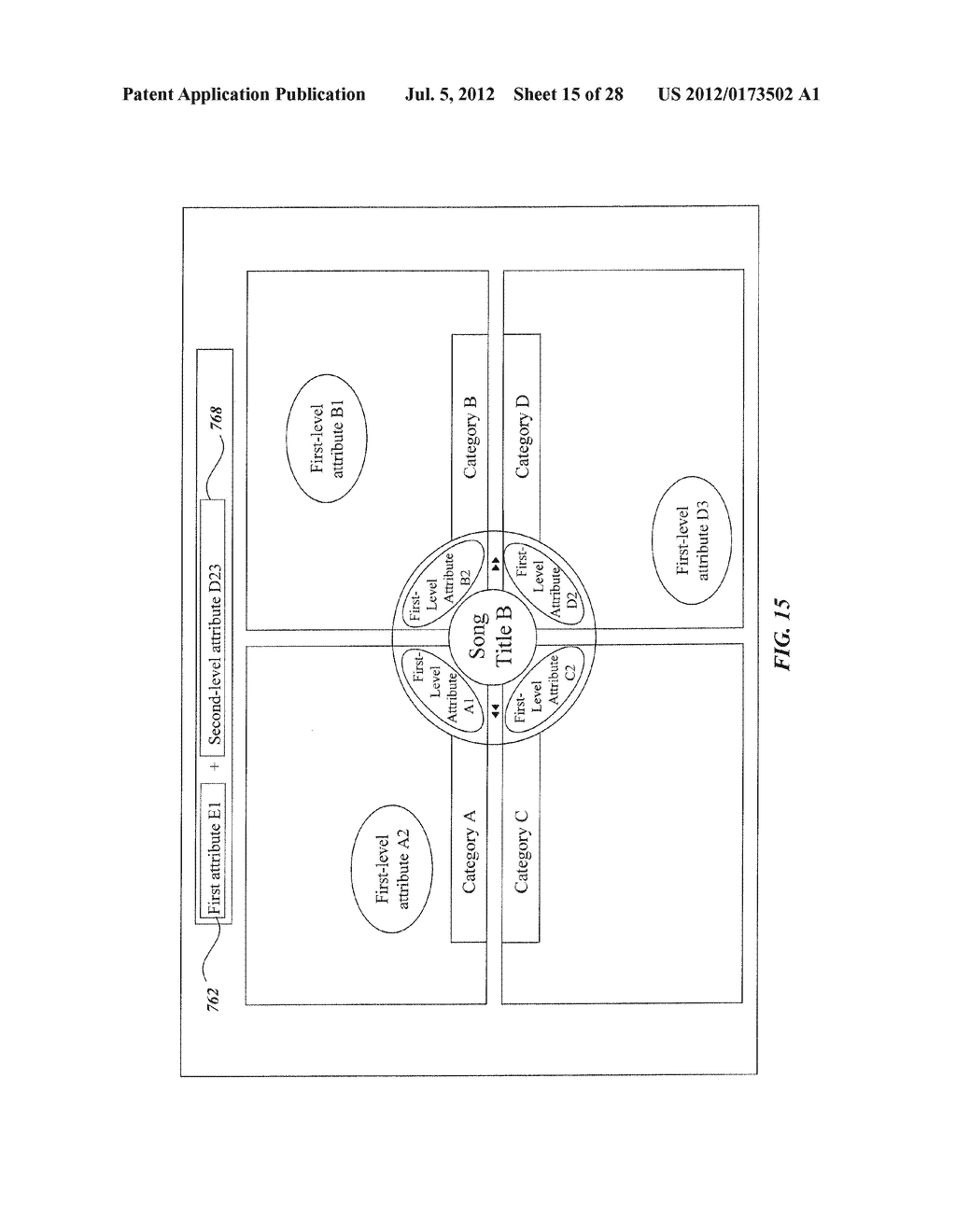 SYSTEM AND METHOD FOR DISPLAYING, ENABLING EXPLORATION AND DISCOVERY,     RECOMMENDING, AND PLAYING BACK MEDIA FILES BASED ON USER PREFERENCES - diagram, schematic, and image 16