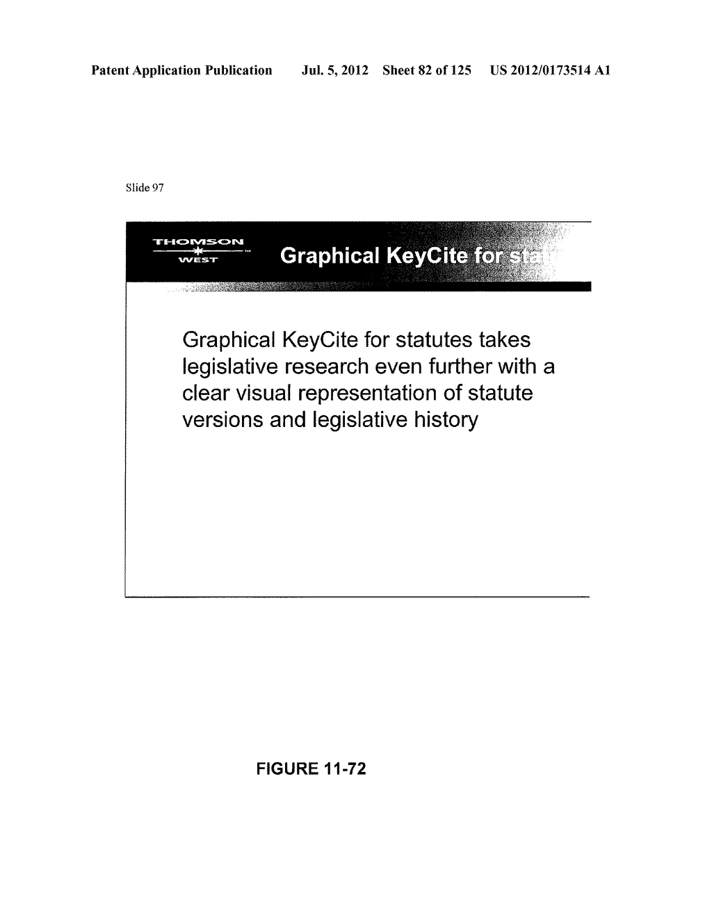 SYSTEMS, METHODS, AND SOFTWARE FOR PRESENTING LEGAL CASE HISTORIES - diagram, schematic, and image 83