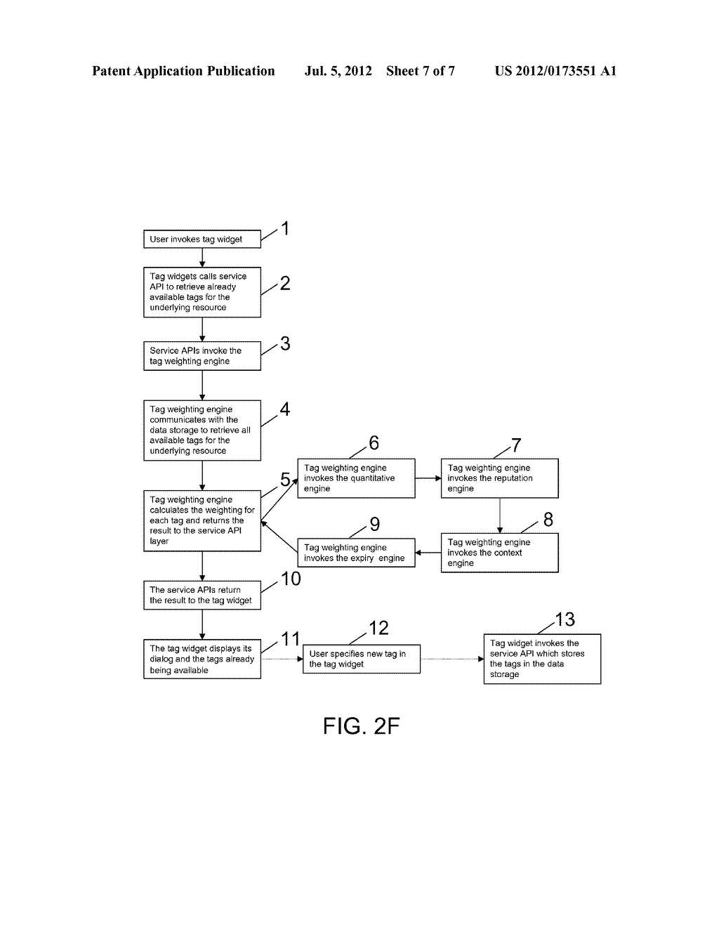 METHOD AND SYSTEM FOR STORING AND RETRIEVING TAGS - diagram, schematic, and image 08