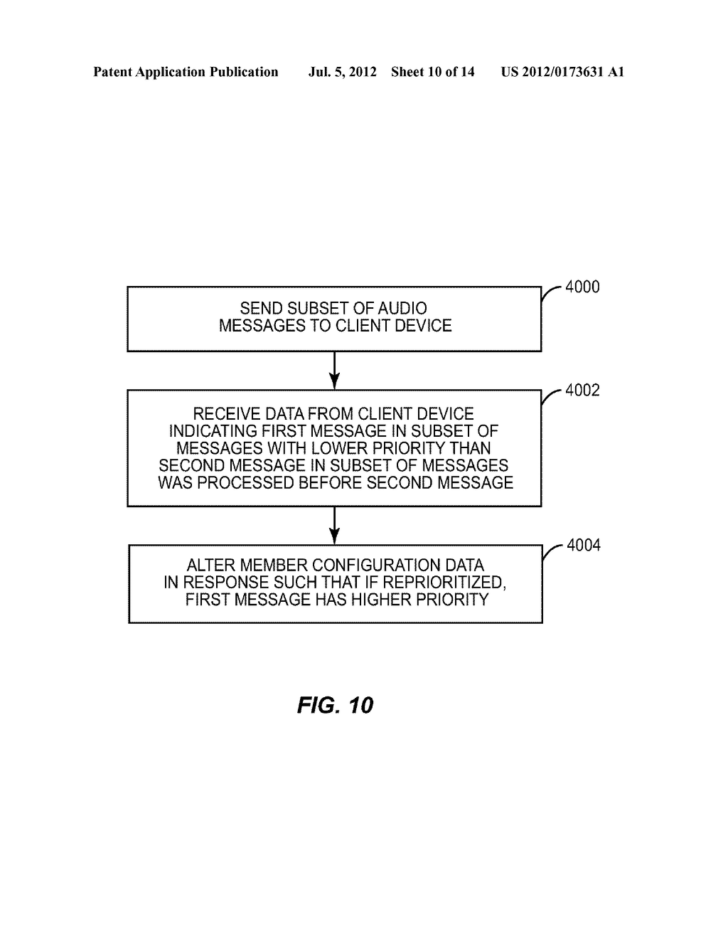 METHOD AND APPARATUS FOR DELEGATING A MESSAGE - diagram, schematic, and image 11