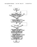 WIRELESS CONNECTION METHOD AND APPARATUS USING IMAGE RECOGNITION IN MOBILE     COMMUNICATION TERMINAL diagram and image