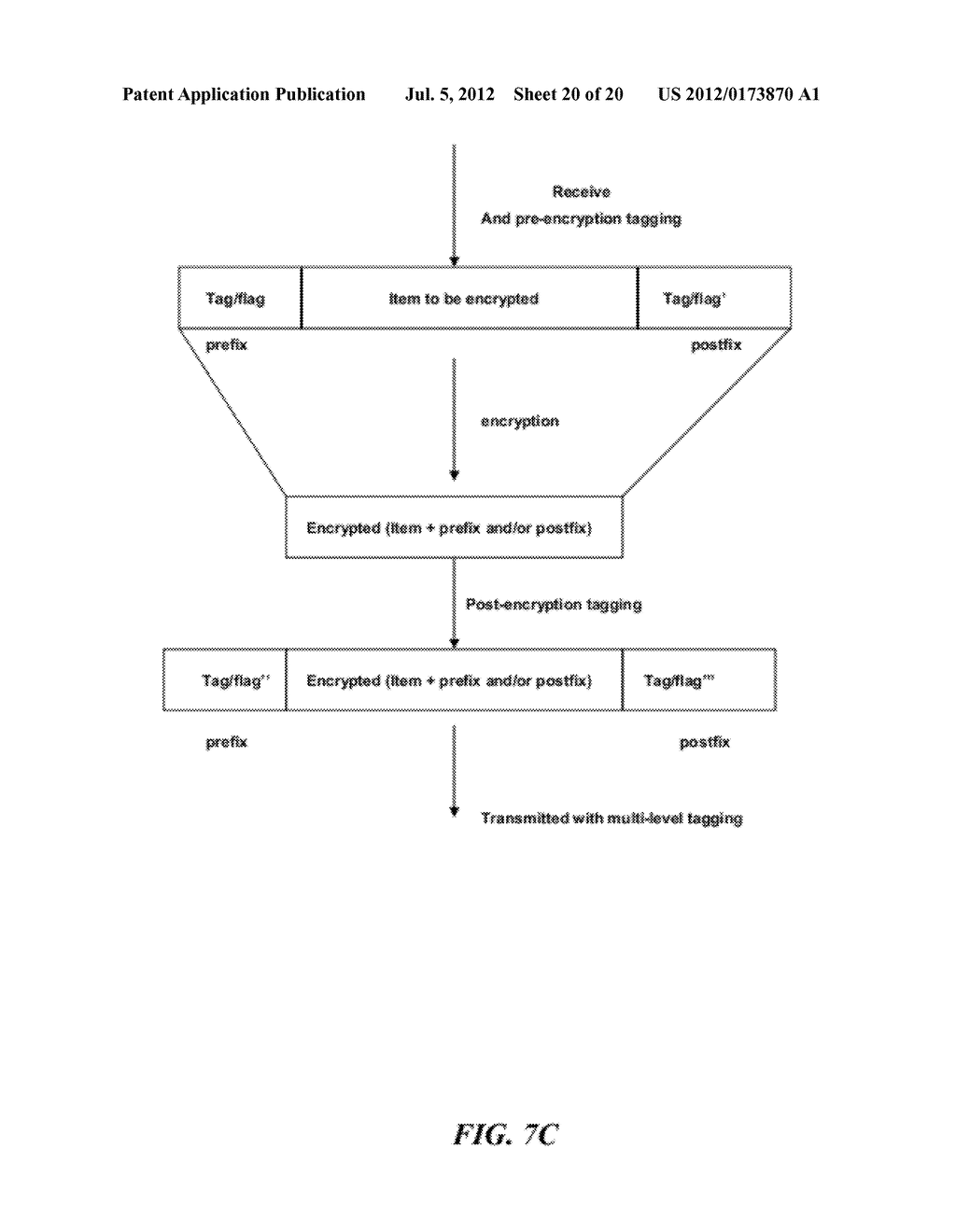 Systems and Methods for Multi-Level Tagging of Encrypted Items for     Additional Security and Efficient Encrypted Item Determination - diagram, schematic, and image 21