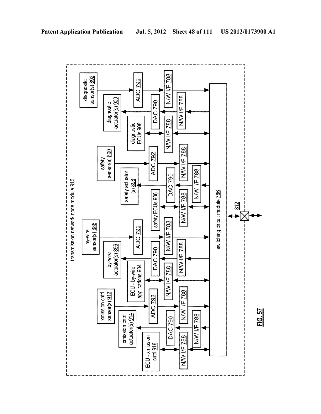 PROVIDING POWER OVER ETHERNET WITHIN A VEHICULAR COMMUNICATION NETWORK - diagram, schematic, and image 49