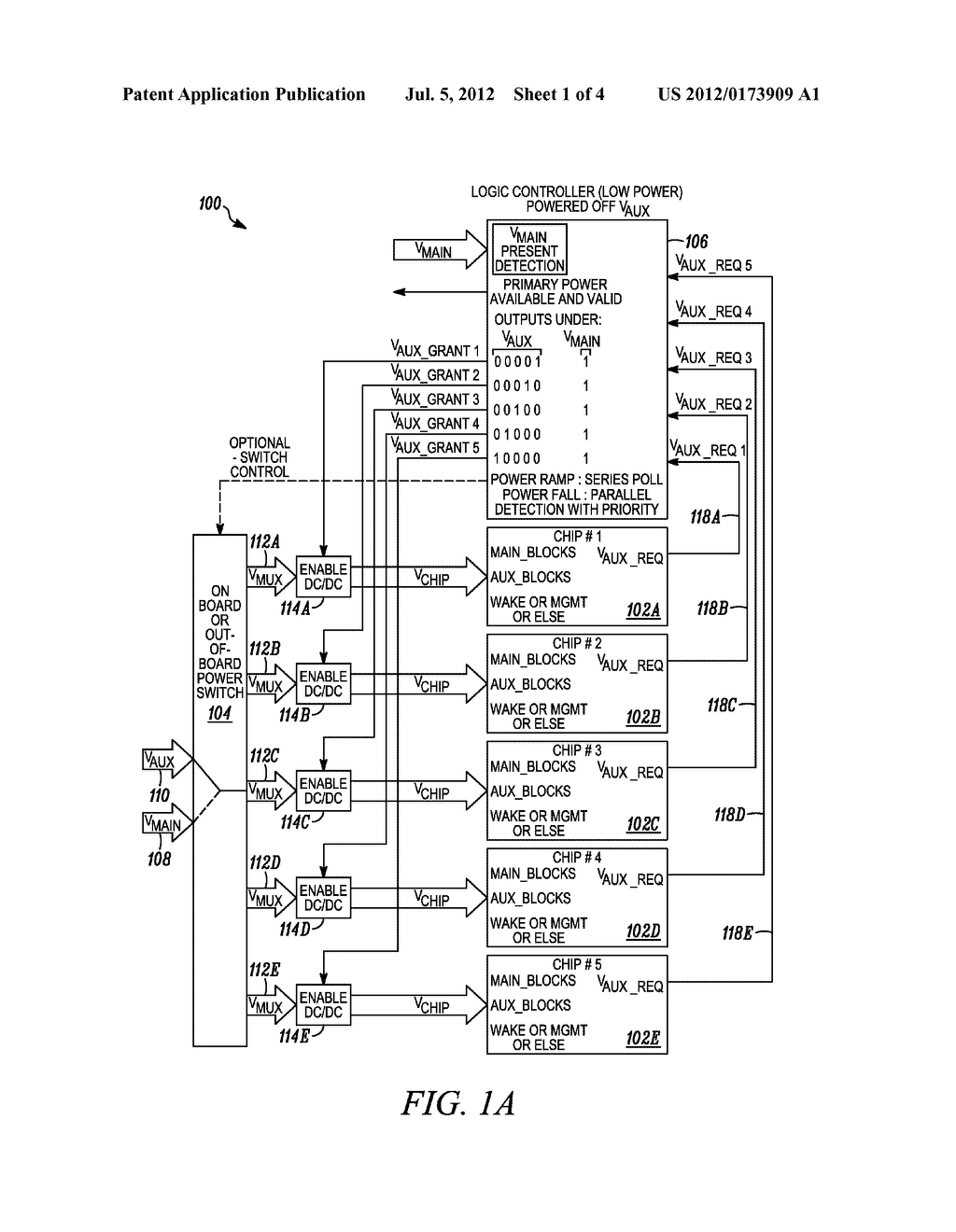 CONTROLLING AUXILIARY POWER TO LOGIC DEVICES - diagram, schematic, and image 02