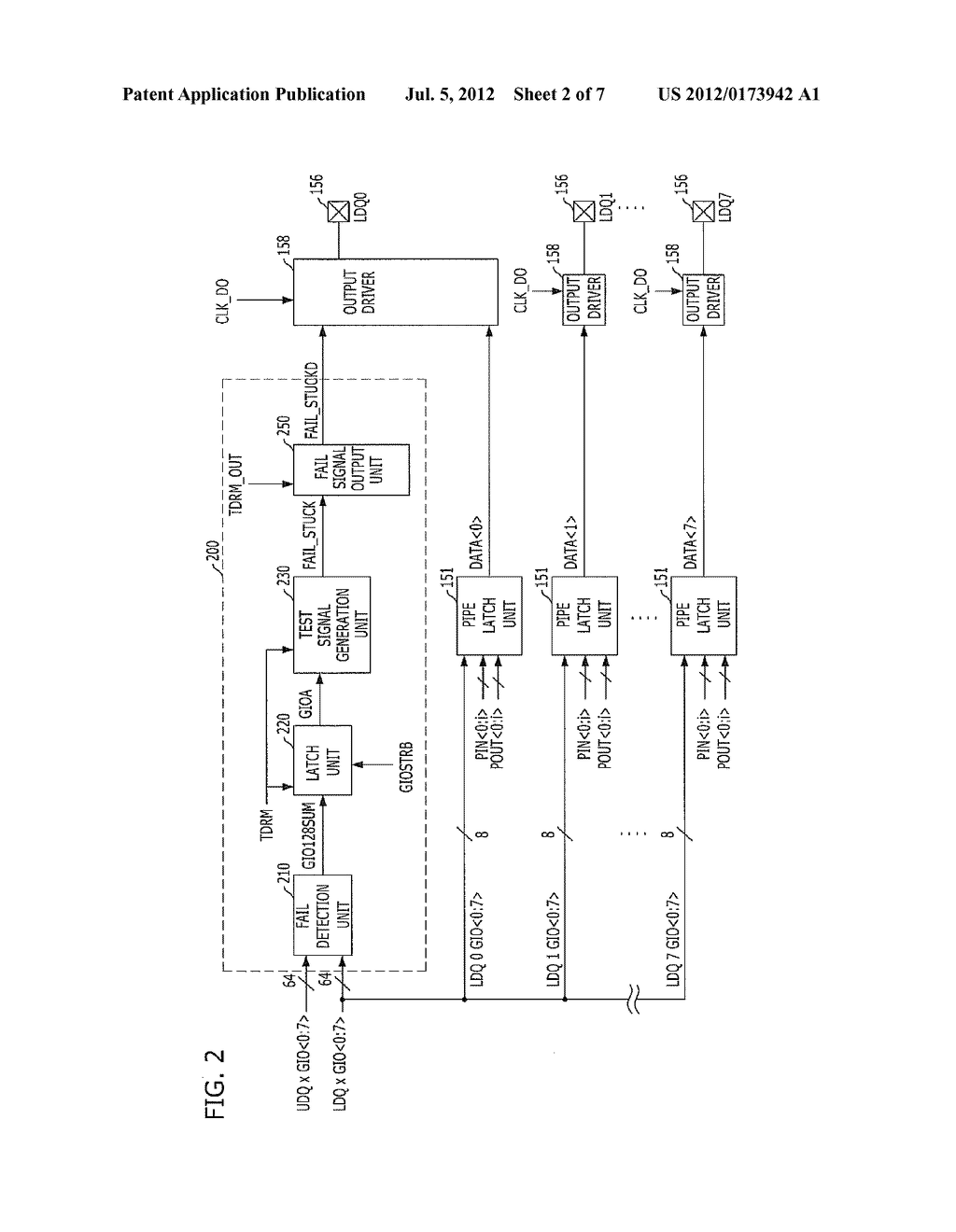 SEMICONDUCTOR MEMORY DEVICE, TEST CIRCUIT, AND TEST OPERATION METHOD     THEREOF - diagram, schematic, and image 03