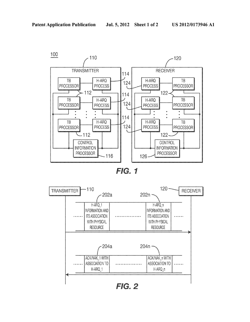 METHOD AND SYSTEM FOR SUPPORTING MULTIPLE HYBRID AUTOMATIC REPEAT REQUEST     PROCESSES PER TRANSMISSION TIME INTERVAL - diagram, schematic, and image 02
