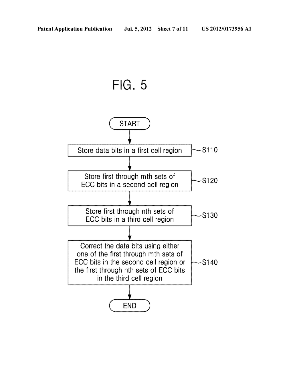 MEMORY DEVICE USING ERROR CORRECTING CODE AND SYSTEM THEREOF - diagram, schematic, and image 08