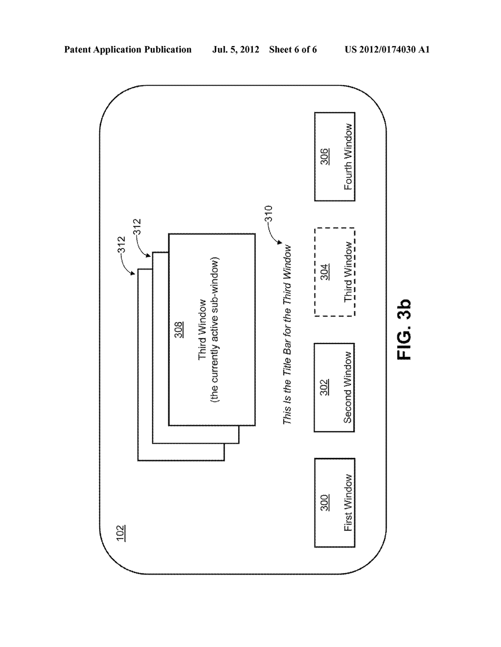 NAVIGATING AMONG HIGHER-LEVEL AND LOWER-LEVEL WINDOWS ON A COMPUTING     DEVICE - diagram, schematic, and image 07