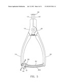 Ratchet pliers for snap ring diagram and image