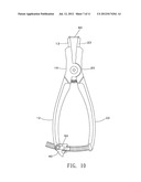 Ratchet pliers for snap ring diagram and image