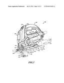 JIGSAW WITH CUTTING ANGLE INDICATOR IN JIGSAW HOUSING ASSEMBLY diagram and image