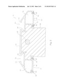 STRAIGHT EDGE CLAMPING DEVICE HAVING CONNECTION LOCK diagram and image