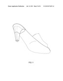 SHOE WITH INTERCHANGEABLE HEEL diagram and image