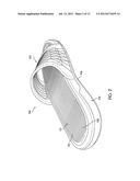 Article of Footwear with Ribbed Footbed diagram and image