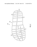 Article of Footwear with Ribbed Footbed diagram and image