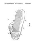 Article of Footwear with Ribbed Footbed diagram and image