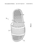 Article of Footwear with Ribbed Footbed diagram and image