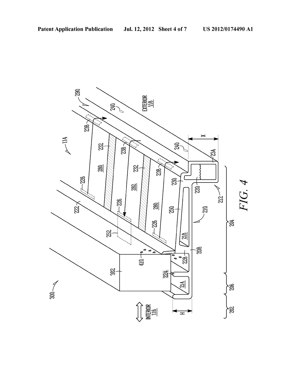 SELF-DRAINING THRESHOLD ASSEMBLIES INCLUDING A RESERVOIR CHAMBER - diagram, schematic, and image 05