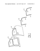 CO-EXTRUDED U-CHANNEL WITH INTEGRATED GLASSRUN diagram and image