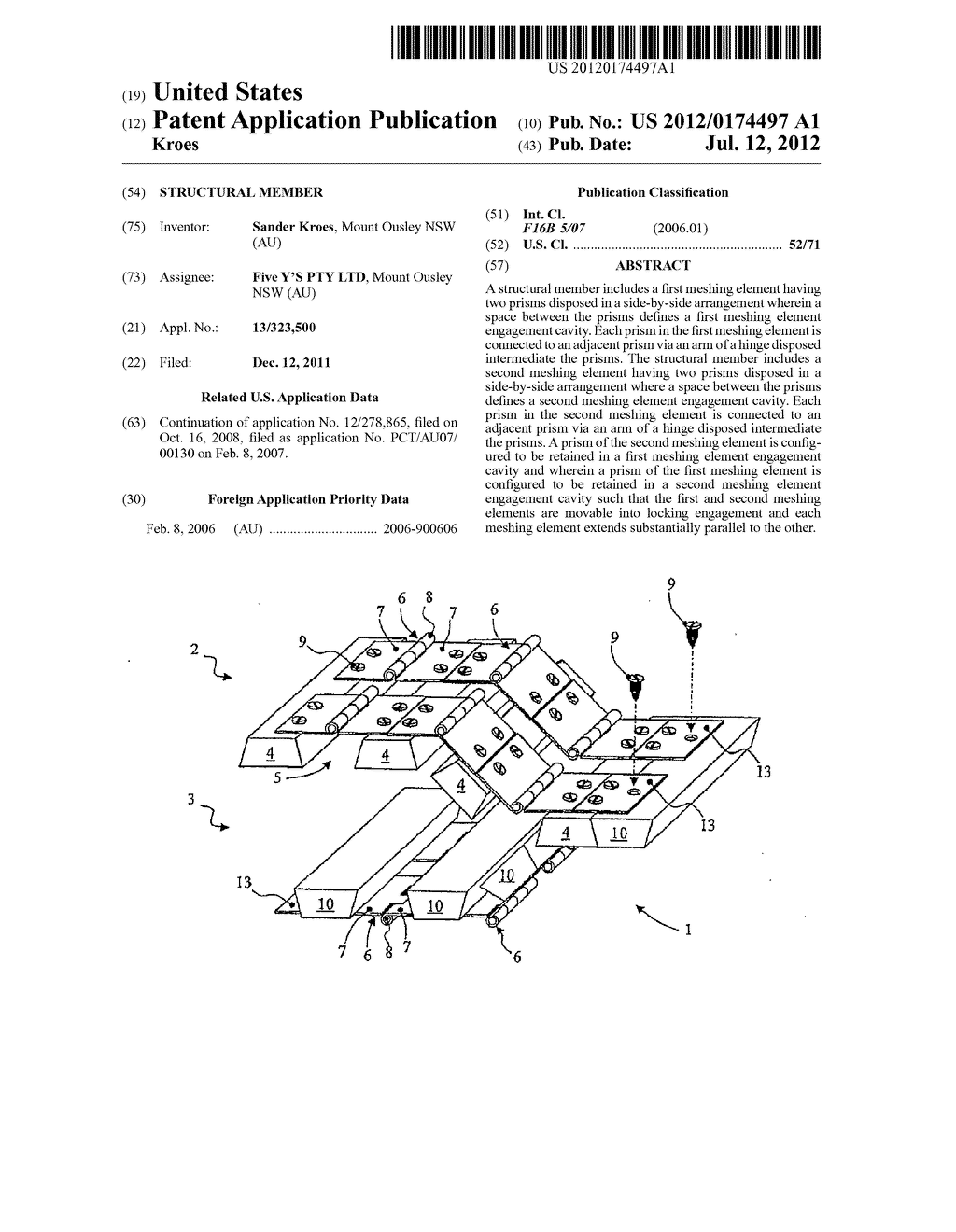 STRUCTURAL MEMBER - diagram, schematic, and image 01