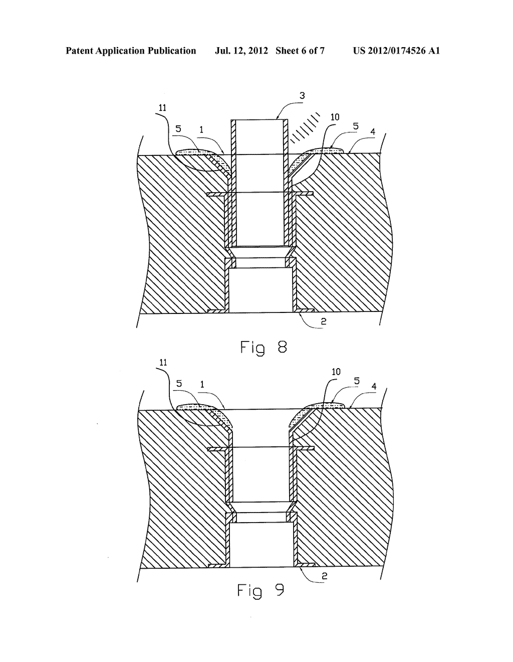 WATERPROOF CLADDING METHOD FOR A FLOOR CONNECTOR - diagram, schematic, and image 07