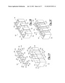 COMPRESSED PACKAGED ARTICLES AND METHODS OF MAKING, TRANSPORTING, SHIPPING     AND USING SAME diagram and image