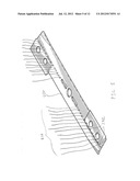 LAWN MOWER CLEANING AND MULCHING DEVICE AND METHOD diagram and image