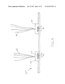 LAWN MOWER CLEANING AND MULCHING DEVICE AND METHOD diagram and image