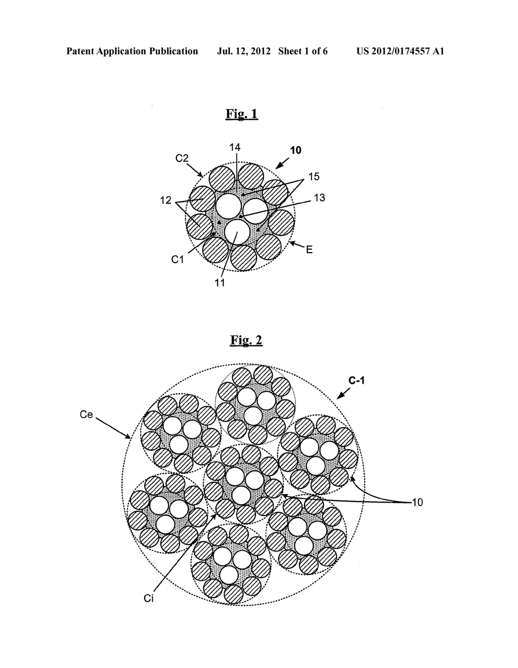 Multi-Strand Cord in which the Basic Strands are Dual Layer Cords,     Rubberized in Situ - diagram, schematic, and image 02