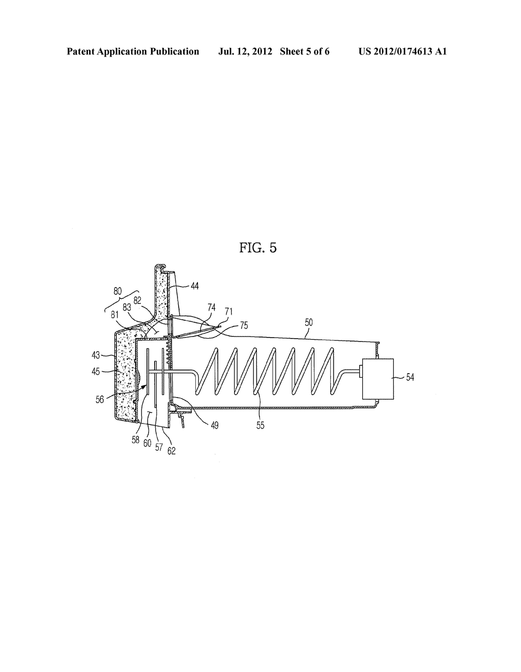 ICE MAKING DEVICE AND REFRIGERATOR HAVING THE SAME - diagram, schematic, and image 06