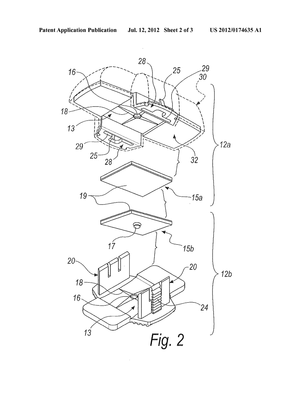 ANTI-THEFT SEAL, PARTICULARLY ADAPTED FOR APPLICATION TO SLENDER PARTS OF     PRODUCTS SUCH AS EARPIECES OF EYEGLASSES AND THE LIKE - diagram, schematic, and image 03