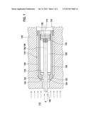 COMBUSTION CHAMBER PRESSURE SENSOR FOR RECORDING A PRESSURE IN A     COMBUSTION CHAMBER OF AN INTERNAL COMBUSTION ENGINE diagram and image