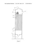 MEASUREMENT DEVICE FOR MEASURING THE ELEVATION OF PARTICLES IN A VERTICAL     TUBE diagram and image