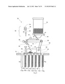 MEASUREMENT DEVICE FOR MEASURING THE ELEVATION OF PARTICLES IN A VERTICAL     TUBE diagram and image