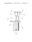 MEASUREMENT DEVICE FOR MEASURING THE ELEVATION OF PARTICLES IN A VERTICAL     TUBE diagram and image