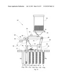 MEASUREMENT DEVICE FOR MEASURING THE ELEVATION OF PARTICLES IN A VERTICAL     TUBE diagram and image